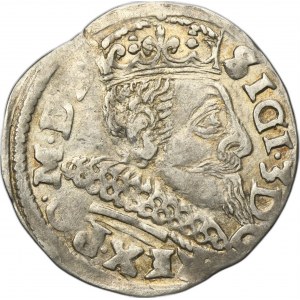 Sigismund III Vasa, 3 Groschen Fraustadt 1597 - SIGI