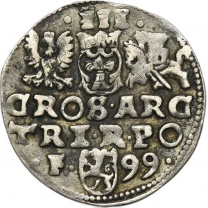 Sigismund III Vasa, 3 Groschen Fraustadt 1599 - SIG III