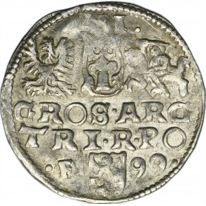 Sigismund III Vasa, 3 Groschen Fraustadt 1599 - SIG III