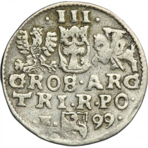 Sigismund III Vasa, 3 Groschen Fraustadt 1599 - UNLISTED