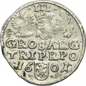 Sigismund III Vasa, 3 Groschen Fraustadt 1601