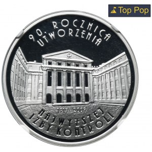 10 złotych 2009 90 Rocznica utworzenia NIK - NGC PF70 ULTRA CAMEO