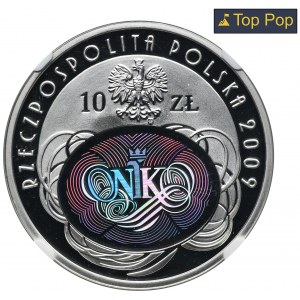 10 złotych 2009 90 Rocznica utworzenia NIK - NGC PF70 ULTRA CAMEO