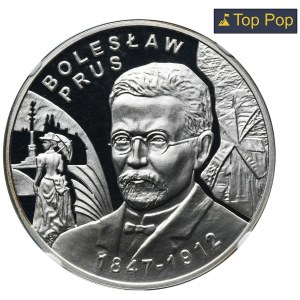 10 złotych 2012 Bolesław Prus - NGC PF70 ULTRA CAMEO