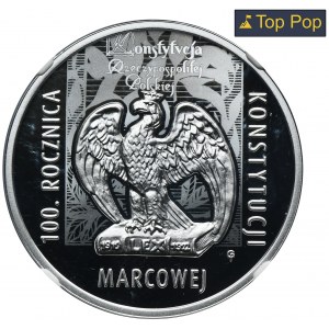10 złotych 2021 100. rocznica Konstytucji Marcowej - NGC PF70 ULTRA CAMEO