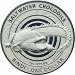 Australia, Elizabeth II, 1 Dollar 2013 - Saltwater crocodile - PCGS MS70