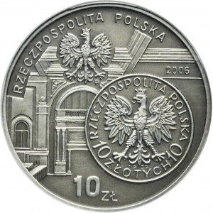 10 złotych 2006 Dzieje Złotego, Głowa kobiety - GCN MS70