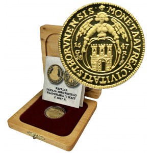 REPLICATION, Wladyslaw IV Vasa, Ducat Torun 1642