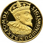 REPLIKACE, Zikmund III Vasa, Ducat Malbork 1592