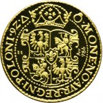 REPLIKACE, Zikmund III Vasa, Ducat Malbork 1592