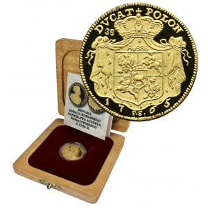 REPLIKACE, Stanislaw August Poniatowski, Ducat Warsaw 1765