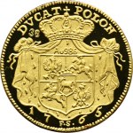 REPLIKACE, Stanislaw August Poniatowski, Ducat Warsaw 1765