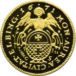 REPLIKACE, Michał Korybut, Ducat Elbląg 1671