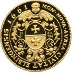 REPLIKACE, Jan II Kazimír, Ducat Elblag 1661