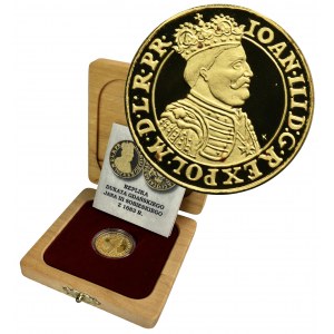 REPLICATION, John III Sobieski, Ducat Gdansk 1683