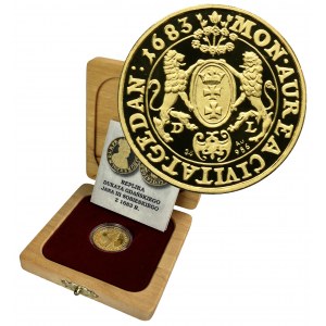 REPLICATION, John III Sobieski, Ducat Gdansk 1683
