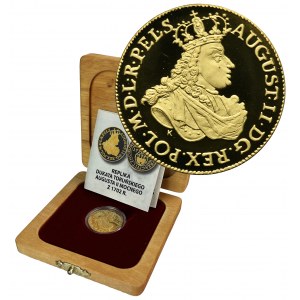 REPLIKACE, August II Silný, Ducat Toruń 1702