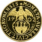 REPLIKACE, August II Silný, Ducat Toruń 1702