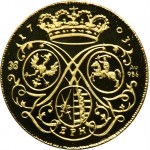REPLIKACE, August II Silný, Ducat Leipzig 1703