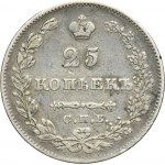Russia, Nicholas I, 25 Kopeck Petersburg 1828 СПБ НГ