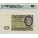 500 złotych 1940 - B - PMG 67 EPQ