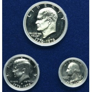 Set, USA, Vintage set 1976 (3 pcs.)