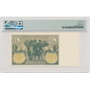 10 złotych 1929 - Ser.FV. - PMG 64