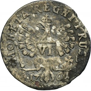 Occupation russe de la Prusse, Elisabeth, 6 Groschen Königsberg 1761