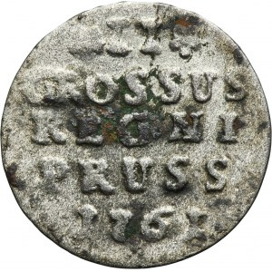 Russian occupation of Prussia, Elizabeth, 2 Groschen Königsberg 1761 - RARE