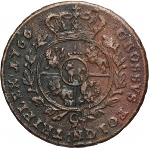 Poniatowski, 3 Groschen Krakau 1766 g