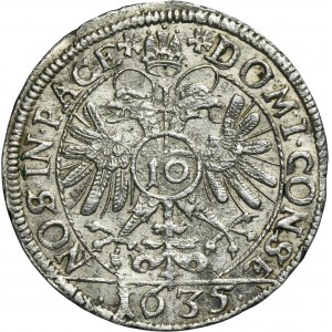 Switzerland, City of Chur, 10 Krajcars 1635