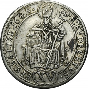 Austria, Archbishopric of Salzburg, Johann Ernst von Thun Hohenstein, 15 Kreuzer 1689