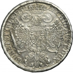 Austria, Karl VI, Thaler Graz 1732