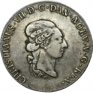 Denmark, Christian VII, Thaler Altona 1788 B MF