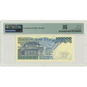 100.000 złotych 1990 - BA - PMG 66 EPQ