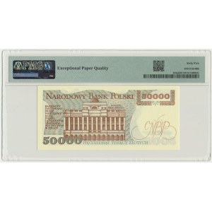 50.000 złotych 1989 - AC - PMG 65 EPQ