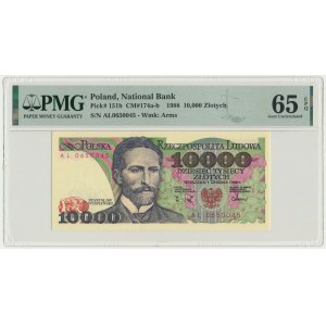 10.000 złotych 1988 - AL - PMG 65 EPQ