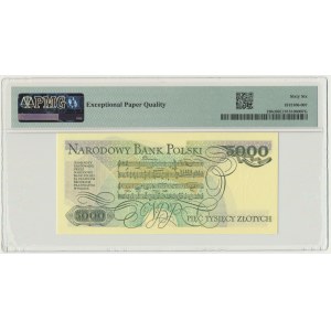 5.000 złotych 1988 - CS - PMG 66 EPQ