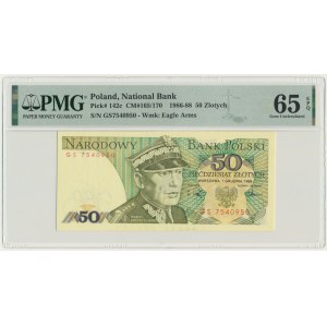 50 złotych 1988 - GS - PMG 65 EPQ