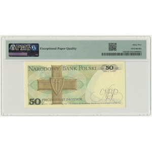50 złotych 1988 - GS - PMG 65 EPQ