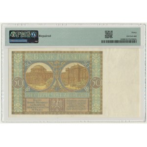 50 zloty 1925 - Ser.L. - PMG 30