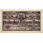 Danzig, 500 million Mark 1923 - creamy print - PMG 58