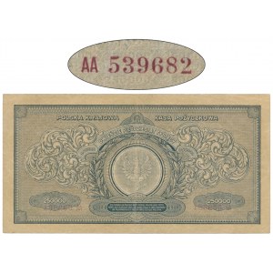 250.000 marek 1923 - AA - pierwsza seria