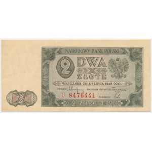 2 złote 1948 - U -