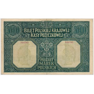 500 marek 1919 - Dyrekcja - ŁADNY