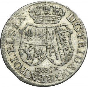 Augustus III of Poland, 1/12 Thaler Dresden 1763 FWôF