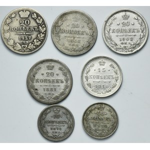 Set, Russland, Kopiejki (7 Stück)