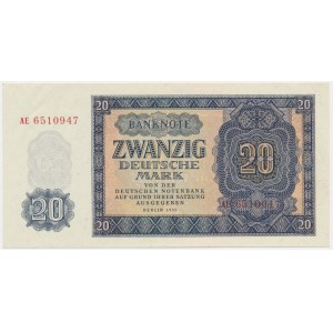 German Democratic Republic, 20 Mark 1955