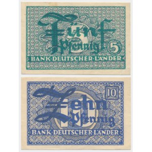 Germany, 5-10 Pfennig (1948-51) (2 pcs.)