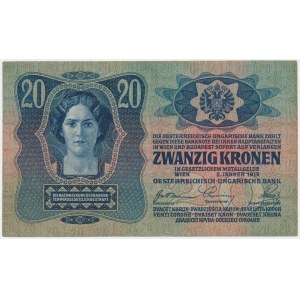 Austria, 20 Kronen 1913